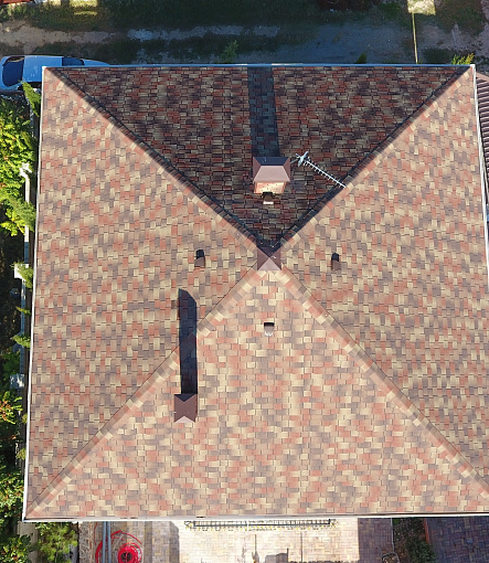 Гибкая черепица, серия PREMIUM, коллекция ГЕНУЯ, цвет Мускат - 4