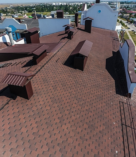 Гибкая черепица, серия STANDARD, коллекция СОТА, цвет Коричневый - 1