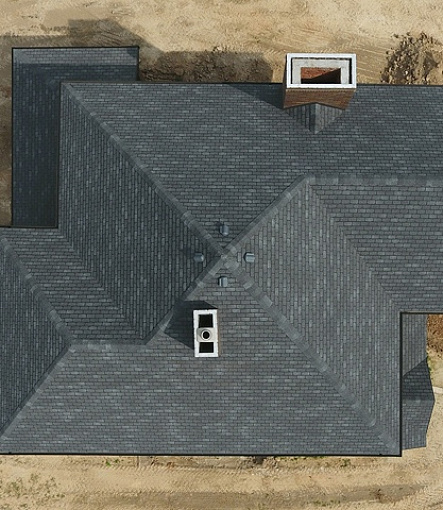 Битумная черепица, Серия Premium, Коллекция Женева, Цвет Фладен - 4