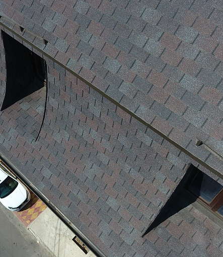 Гибкая черепица, серия PREMIUM, коллекция ЦЮРИХ, цвет Изюм - 6