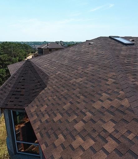 Гибкая черепица, серия STANDARD, коллекция ТЕТРИС, цвет Коричневый - 5