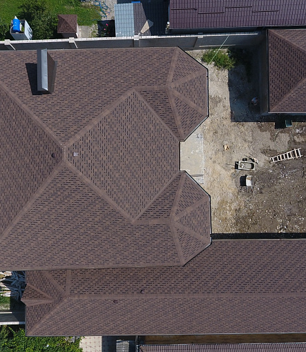 Гибкая черепица, серия PREMIUM, коллекция ГЕНУЯ, цвет Кунжут - 4