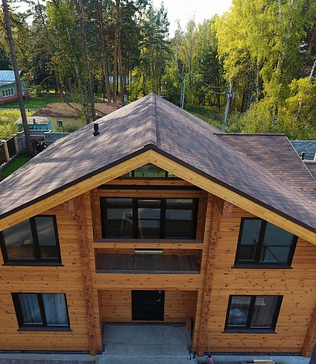 Гибкая черепица, серия PREMIUM, коллекция ЦЮРИХ, цвет Кофе - 4