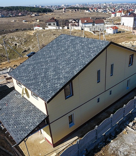 Битумная черепица, Серия Premium, Коллекция Генуя, Цвет Канноли - 4