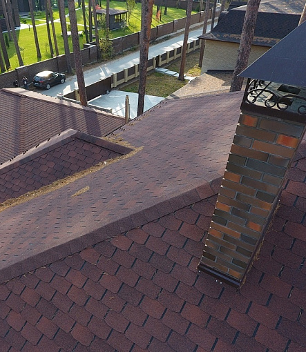 Гибкая черепица, серия PREMIUM, коллекция ЦЮРИХ, цвет Чили - 4