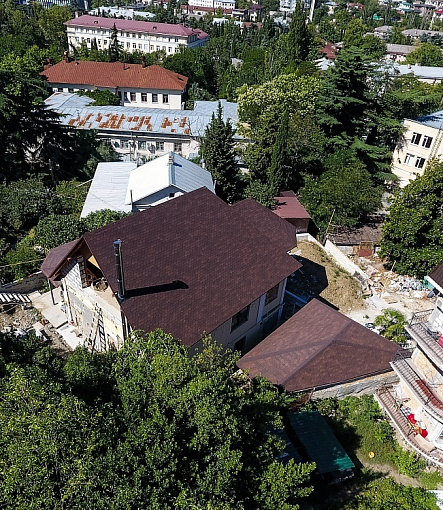 Гибкая черепица, серия STANDARD, коллекция КОЛЬЧУГА, цвет Коричневый - 4