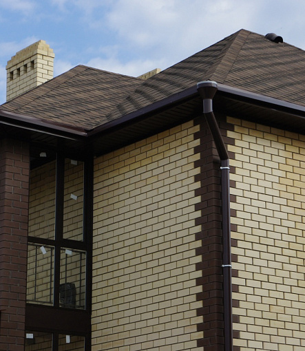 Битумная черепица, Серия Premium, Коллекция Генуя, Цвет Трюфель - 6