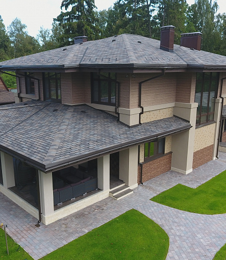 Гибкая черепица, серия PREMIUM, коллекция ЖЕНЕВА, цвет Вагаси - 2