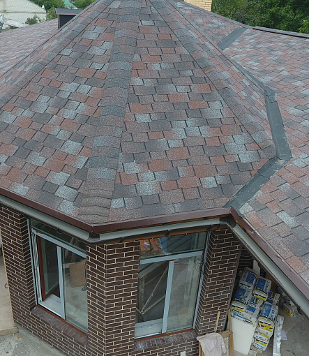 Гибкая черепица, серия PREMIUM, коллекция САППОРО, цвет Слива - 5