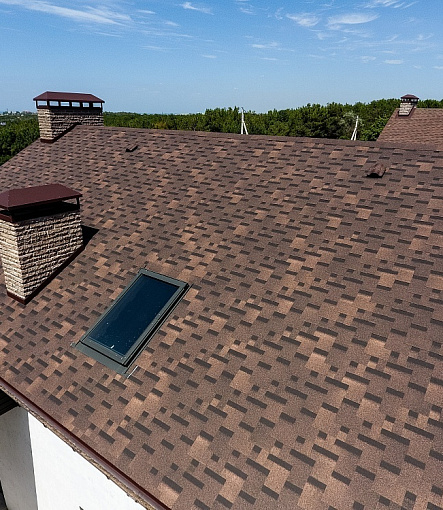 Гибкая черепица, серия STANDARD, коллекция ТЕТРИС, цвет Коричневый - 1