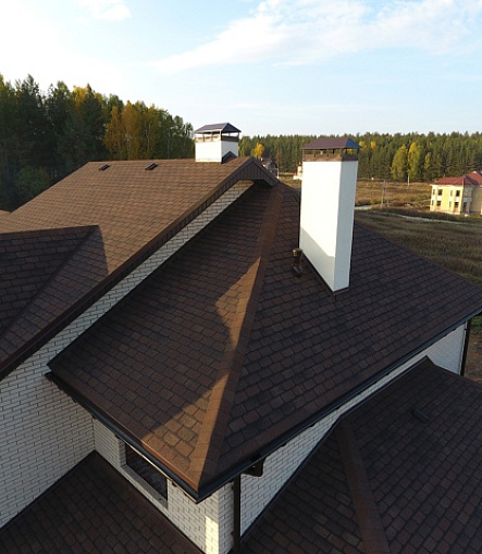 Битумная черепица, Серия Premium, Коллекция Женева, Цвет Арахис - 3