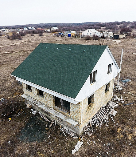 Гибкая черепица, серия STANDARD, коллекция КОЛЬЧУГА, цвет Зеленый - 3