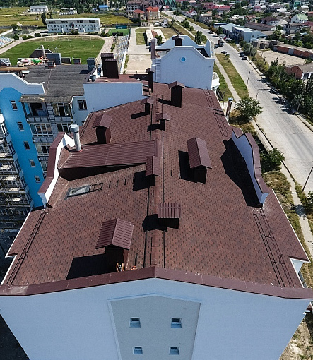 Гибкая черепица, серия STANDARD, коллекция СОТА, цвет Коричневый - 7