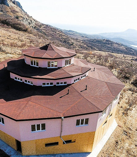 Гибкая черепица, серия STANDARD, коллекция КОЛЬЧУГА, цвет Коричневый - 2