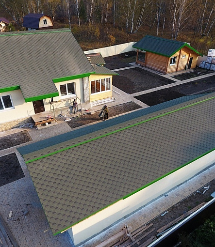 Гибкая черепица, серия PREMIUM, коллекция КЁЛЬН, цвет Мята - 2