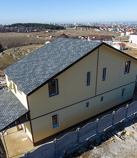 Битумная черепица, Серия Premium, Коллекция Генуя, Цвет Канноли - 3