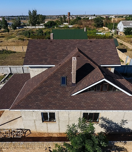 Гибкая черепица, серия PREMIUM, коллекция ЖЕНЕВА, цвет Арахис - 2