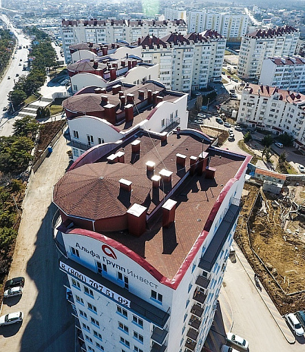 Гибкая черепица, серия STANDARD, коллекция СОТА, цвет Красный - 6