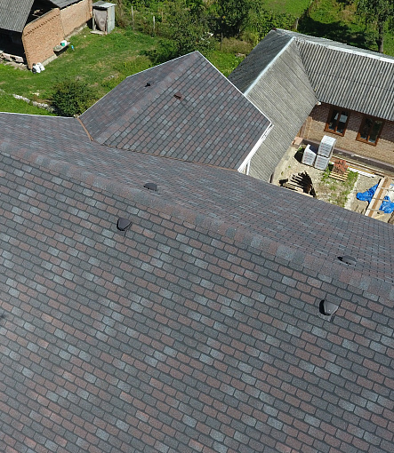 Гибкая черепица, серия PREMIUM, коллекция ЖЕНЕВА, цвет Изюм - 6