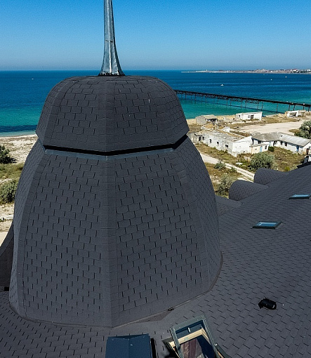 Гибкая черепица, серия STANDARD, коллекция КРОНА, цвет Серый - 1