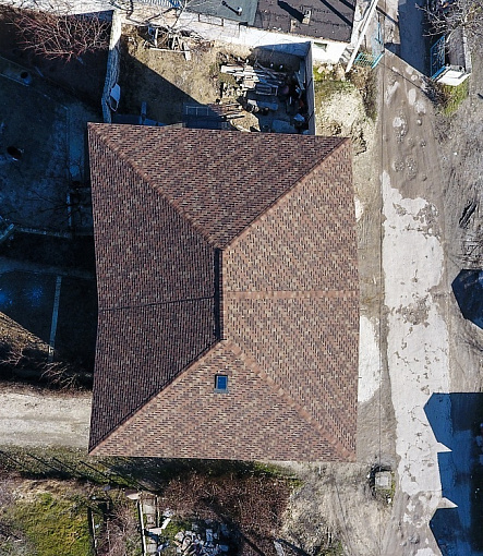 Гибкая черепица, серия PREMIUM, коллекция ГЕНУЯ, цвет Амаретто - 5