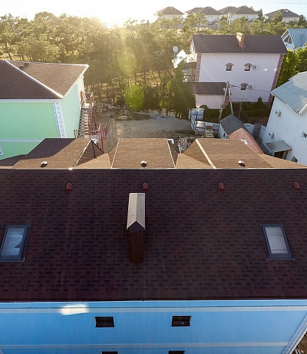 Гибкая черепица, серия STANDARD, коллекция ТЕТРИС, цвет Красный - 3