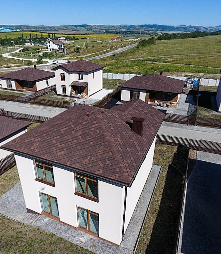 Гибкая черепица, серия STANDARD, коллекция ТЕТРИС, цвет Коричневый - 6