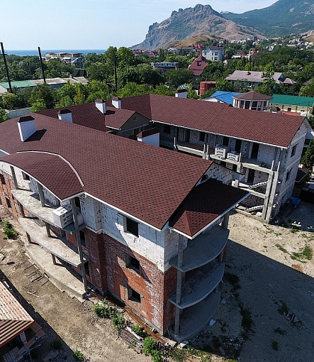 Гибкая черепица, серия STANDARD, коллекция СОТА, цвет Красный - 3