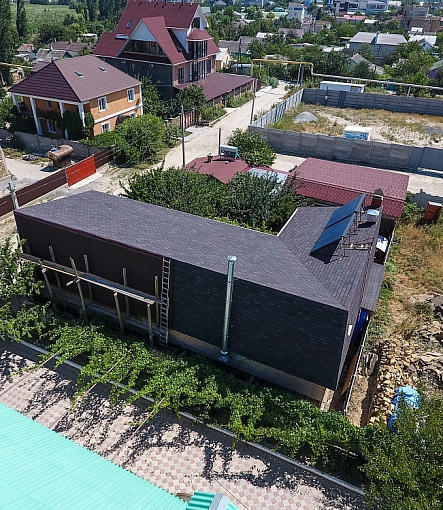 Гибкая черепица, серия PREMIUM, коллекция ЖЕНЕВА, цвет Изюм - 4