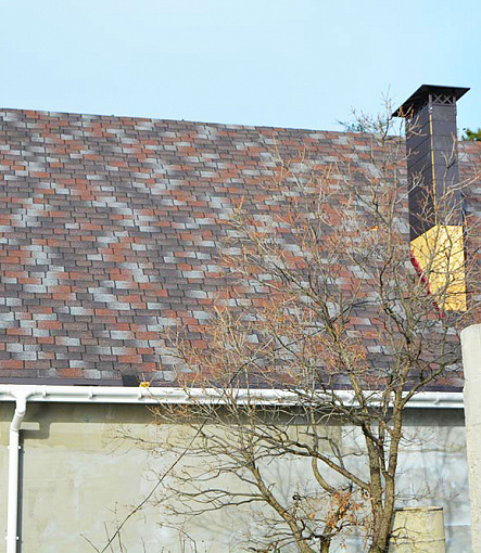 Гибкая черепица, серия PREMIUM, коллекция САППОРО, цвет Слива - 2