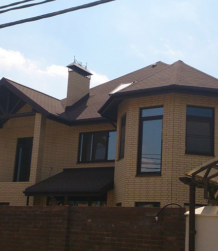 Битумная черепица, Серия Premium, Коллекция Цюрих, Цвет Арахис - 4