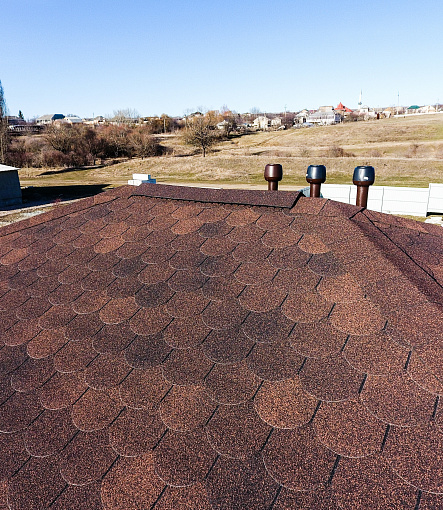 Гибкая черепица, серия STANDARD, коллекция КОЛЬЧУГА, цвет Коричневый - 8