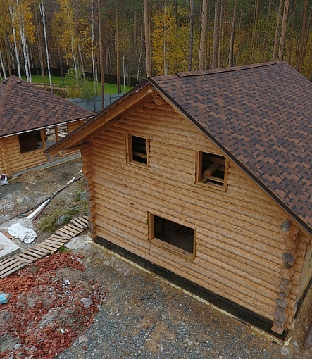 Гибкая черепица, серия PREMIUM, коллекция ГЕНУЯ, цвет Кофе - 2