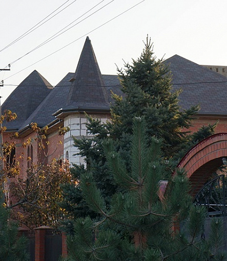 Гибкая черепица, серия PREMIUM, коллекция ЦЮРИХ, цвет Изюм