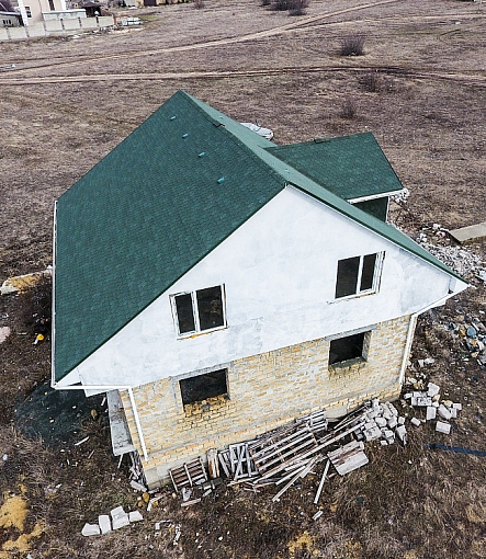 Гибкая черепица, серия STANDARD, коллекция КОЛЬЧУГА, цвет Зеленый - 4