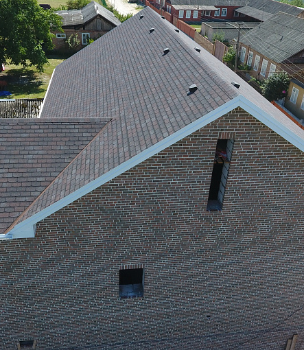 Гибкая черепица, серия PREMIUM, коллекция ЖЕНЕВА, цвет Изюм - 5