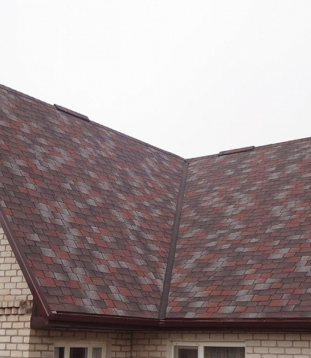 Гибкая черепица, серия PREMIUM, коллекция САППОРО, цвет Слива - 3