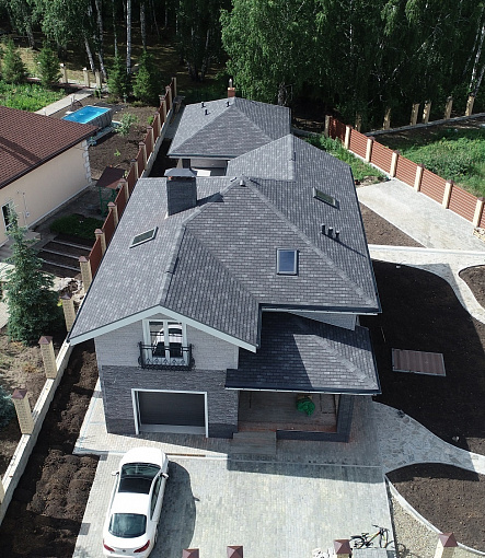 Гибкая черепица, серия PREMIUM, коллекция ЖЕНЕВА, цвет Фладен - 2