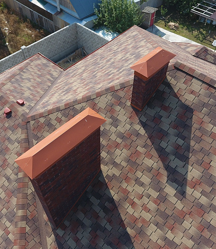 Гибкая черепица, серия PREMIUM, коллекция САППОРО, цвет Мускат - 2