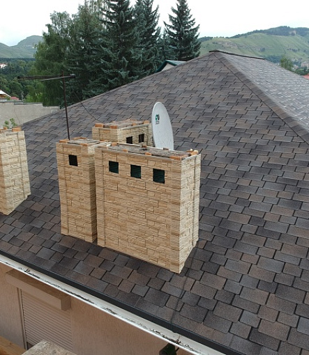 Битумная черепица, Серия Dragon Premium, Цвет Вагаси - 5