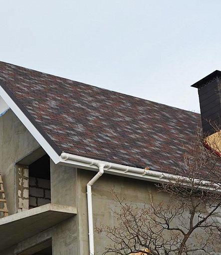 Гибкая черепица, серия PREMIUM, коллекция САППОРО, цвет Слива - 4