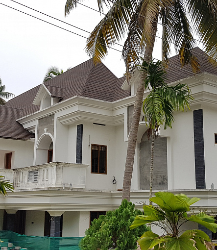 Гибкая черепица, серия PREMIUM, коллекция ЖЕНЕВА, цвет Арахис - 2