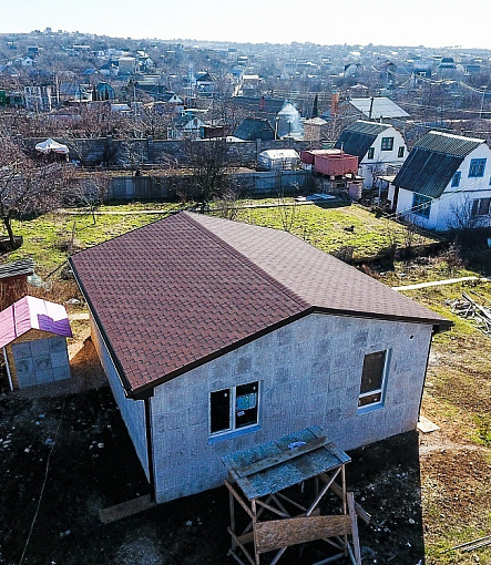 Гибкая черепица, серия STANDARD, коллекция ТЕТРИС, цвет Красный - 1